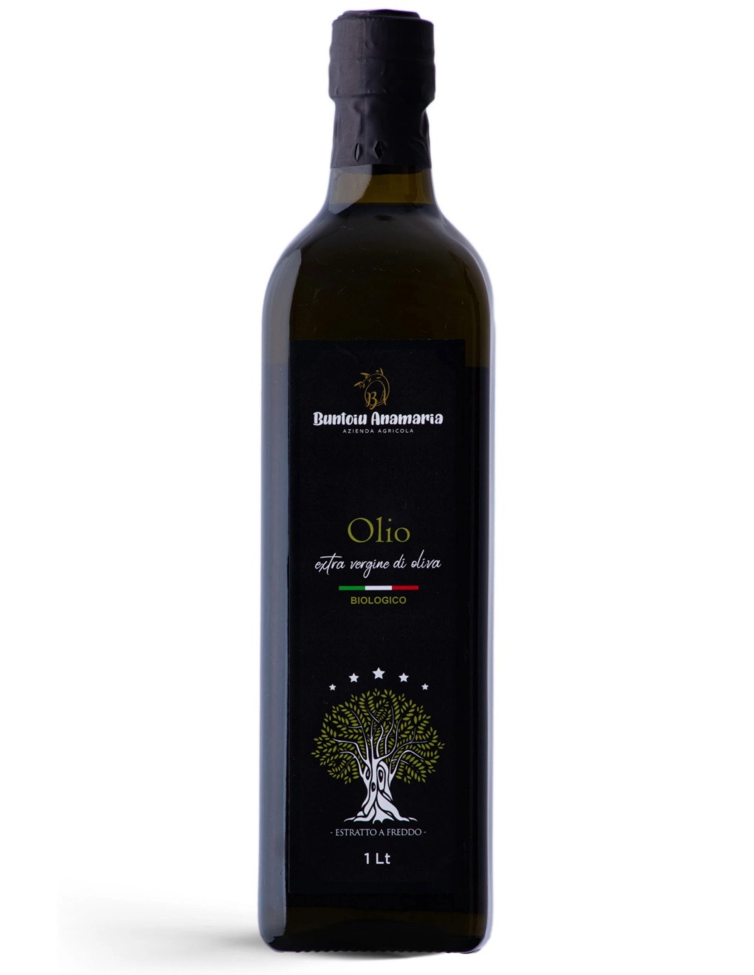Buntoiu l'Olio Extravergine di oliva Biologico bottiglia da 1 Litro
